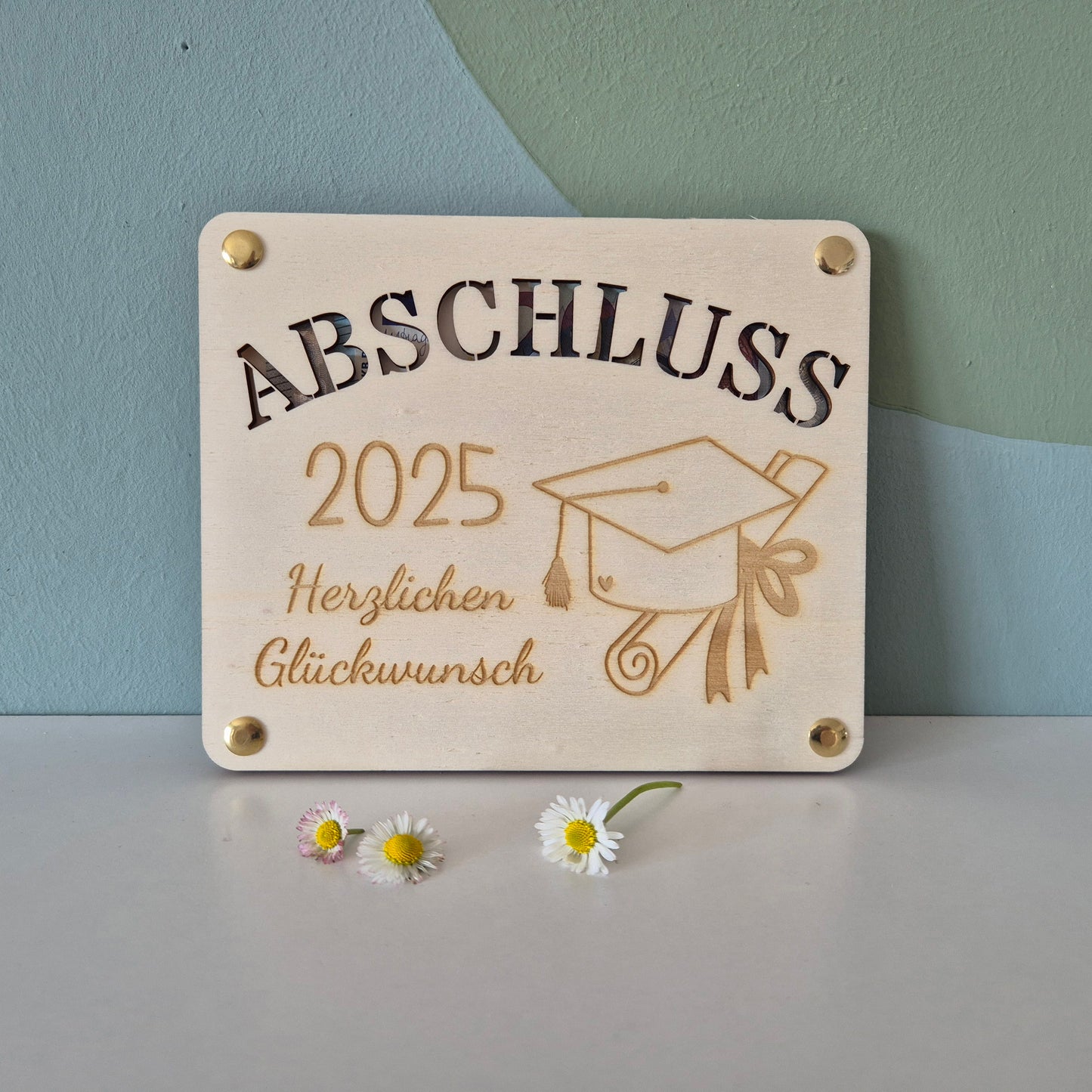 Geldgeschenk: Platte - Abschluss 2025