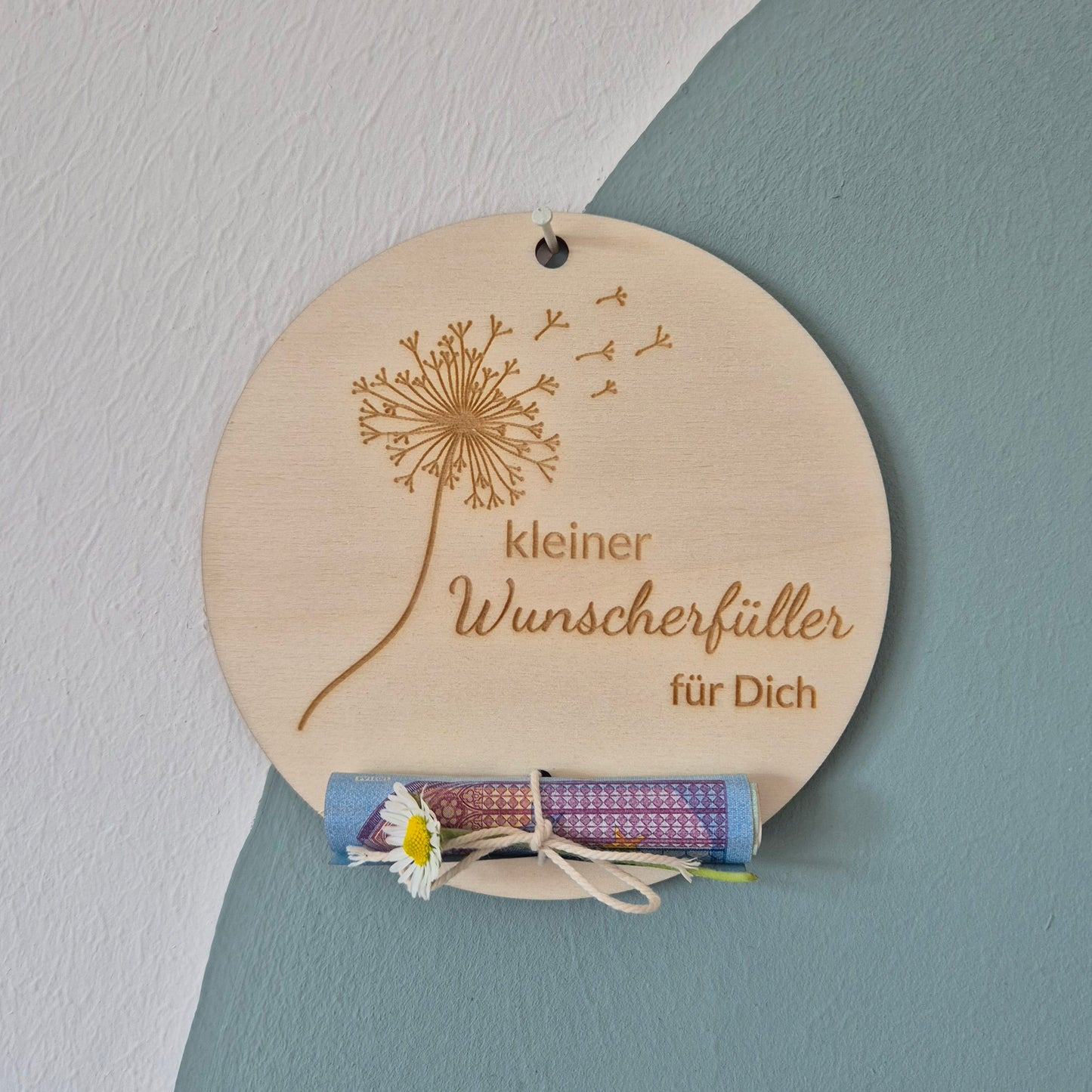 Geldgeschenk: Rund Wunscherfüller